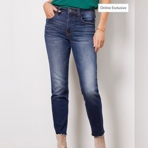 KUT High Rise Ab Fab Rachel Mom Jeans (8L)